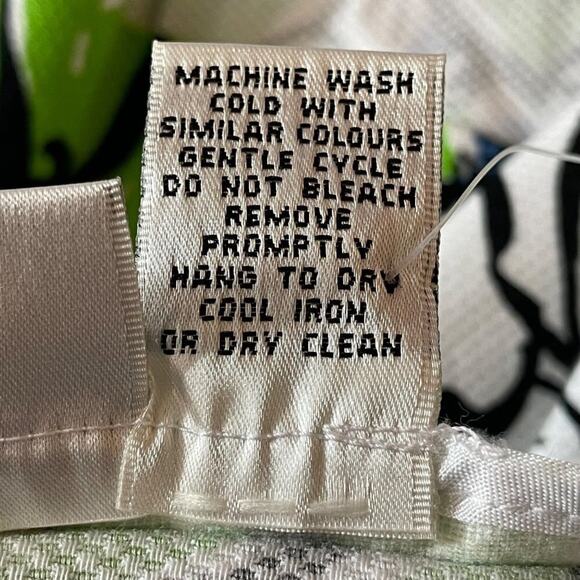 Andrea Viccaro Blue & Green Floral Skirt Size 16 NWT - Picture 5 of 6